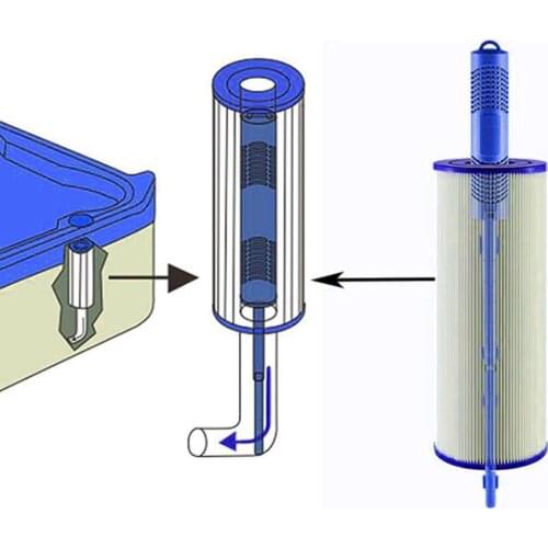 Swimming Pool Fish Pond Water Purifier Mineral Cleaning Stick Filter Tap Device WaterPurifier Stick pool vacuum cleaner swimming