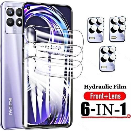 Full Hydrogel for OPPO Realme 8i Tempered Glass 8s 8 Pro 8Pro 8 I S 5G Screen Protector Protective Phone Film Camera Lens Glass