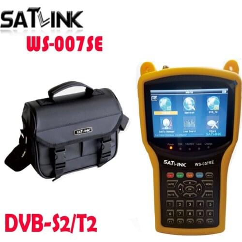 Satlink WS-007SE DVB-S2 DVB-T2 MPEG4 HD COMBO Spectrum Satellite Meter Satellite Finder satlink WS007SE ws6979se