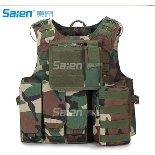 Tactical Molle Air soft Vest Paintball Soft Vest Tactical Molle Tactical outdoor vest for outdoor games hunting