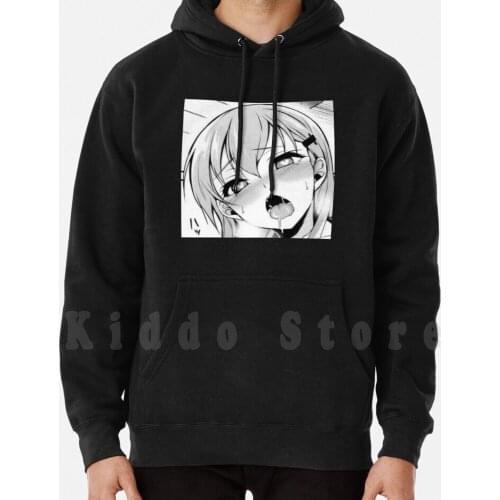 Hoodies long sleeve Manga Anime Lewd Japan Kawaii Sexy Waifu Boobs Loli Ecchi Meme Cute Weeb Aesthetic Doujin