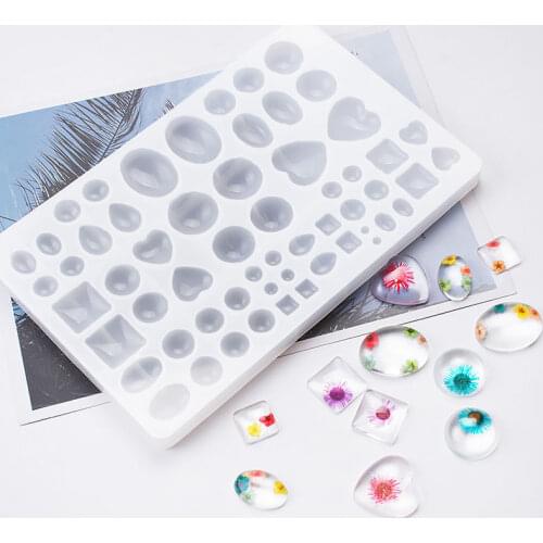 UV Epoxy Resin Mold Pendant Mold Handmade DIY Jewelry Craft Making Silicone Mold Accessories