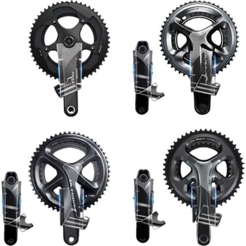 MTB Bike Crank Protective Film Carbon Fiber Universal Tooth Plate Crank Protector Cover Anti-collision Crank Invisible Stickers