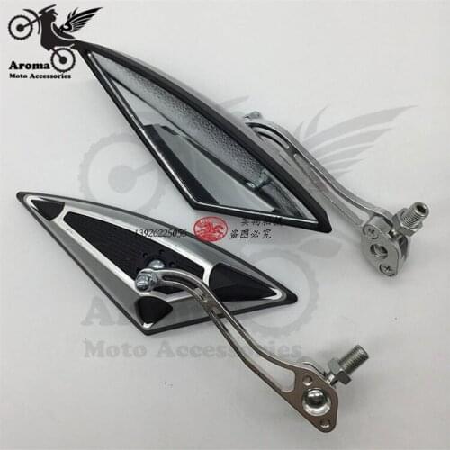 Pro sliver motorcycle rear view mirror motocross side mirror ATV Accessories Off-road moto Backup mirror dirt pit bike scooter