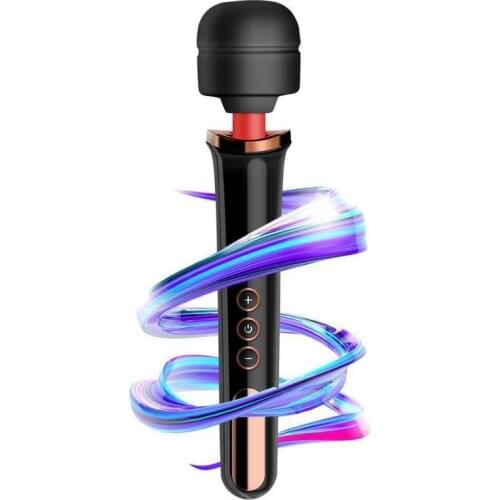 Large Size Massage Wand Vibrator Wand Female Clitoral Stimulator Body Massager Powerful Magic AV Stick Couples Flirting Sex Toys