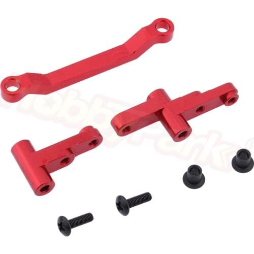 1 Set Aluminum Servo Saver For RC 1:10 Electric Himoto E10XB E10XBL Tanto Buggy Replacement E10 Upgrade Parts 31015