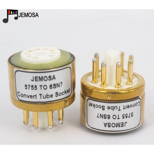 1PC 420A WE420A 5755 TO 6SN7 6SL7 ECC32 ECC33 6N8P 6N9P B65 DIY HIFI Audio Vacuum Tube Amplifier Convert Socket Adapter