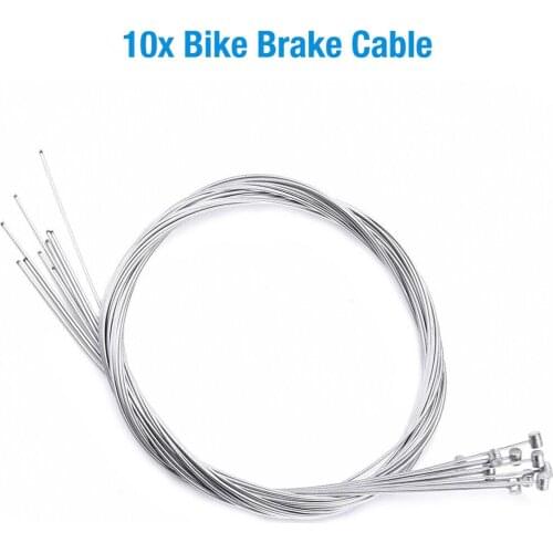 10 Bicycle Shifter Derailleur Gear Steel Rear Inner Brake Cable Wire 175cm