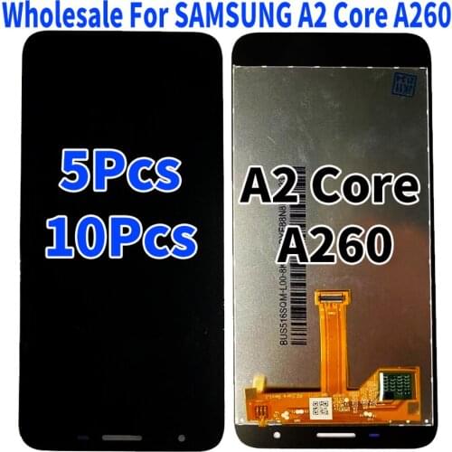 5/10PCS For Samsung Galaxy A2 Core A260 SM-A260F/DS A260F A260G A260G/DS LCD Display + Touch Screen Digitizer Assembly