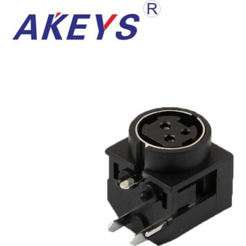 5PCS MPC-3-01 DIN 3 Pin Female Jack Cable Connector adapter panel mount solder S Terminal