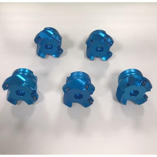 45 Degrees 1204 Aluminum Milling Cutter Plate KM12 Aluminum Cutter Plate 50 63 80 100 125 200 250 300