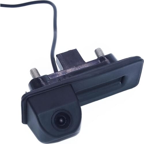 Car Rear view camera Car parking camera Trunk handle camera Night vision waterproof color For skoda octavia/ fabia For audi A1