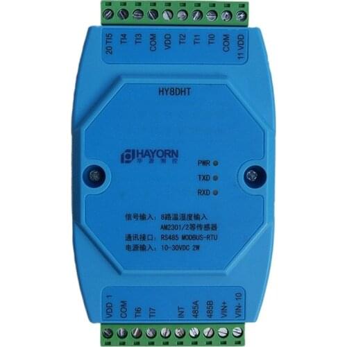 Temperature and humidity transmitter turn 485 Module Machine Room Soil AM2301DH21 Sensor Magnetic Piece Isolated HY8DHT