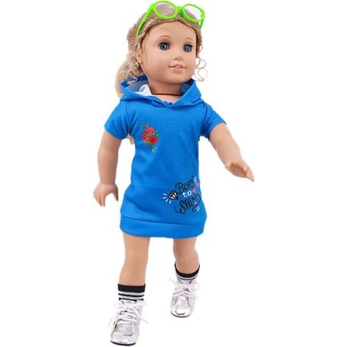 Reborn Baby Doll T-Shirts & Pant Dress Swimsuit Clothes For Baby New Born Suit For 18 Inch&43 Cm Accessories For Girls Toy Gifts