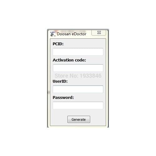 Doosan eDoctor Engine Diagnostic keygen