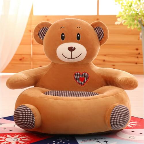 Household Kids Lazy Sofa Small Size Tatami Cushion Creative Children Plush Toys Cartoon Doll Soft Kindergarten Children Sofa