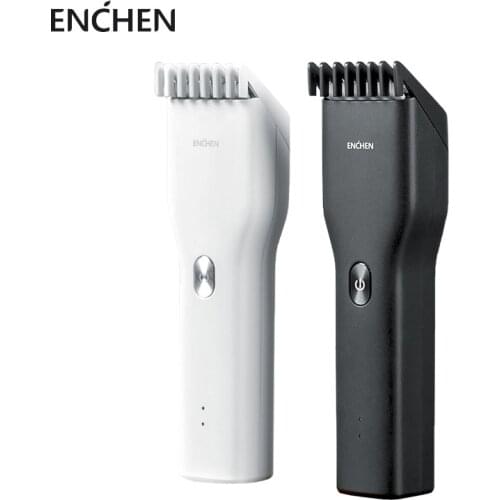 Enchen Electric Hair Trimmer USB Rechargeable Ceramic Hair Cutter Haircut Length Adjusted for Adults and Child