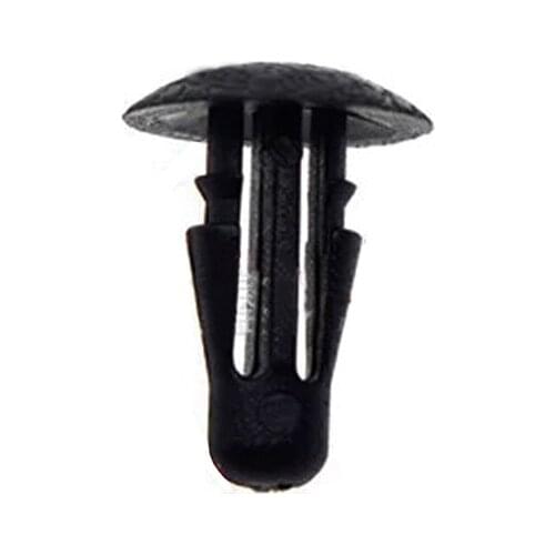 JEAZEA 10PCS Nylon Rivet Panel Range Retaining Clips Fasteners for Nissan Altima Qashqai Micra NV200 Rogue Versa 01553-00401