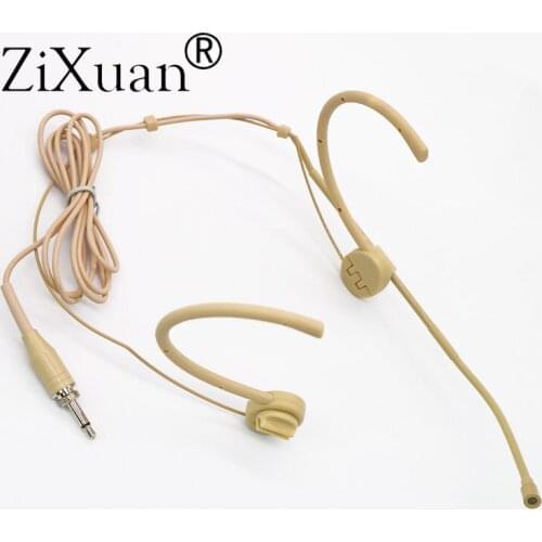 Earset Headset Microphone For Wireless Mike BeltPack Transmitter PC Computer 3.5mm Jack