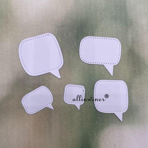 New dialog box series Metal Cutting Dies for DIY Scrapbooking Album Paper Cards Decorative Crafts Embossing Die Cuts