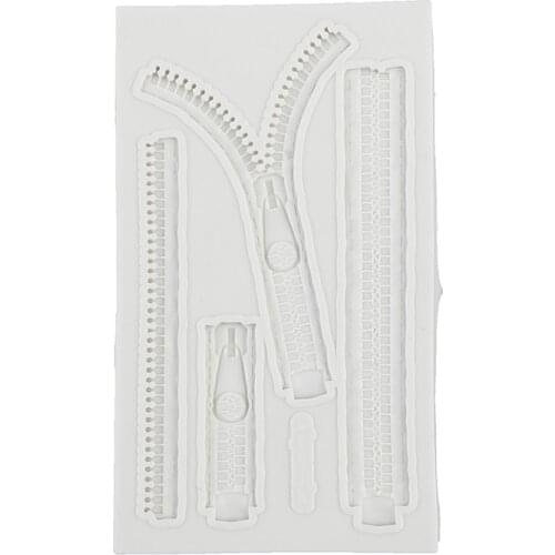 Newest Cake Decorating Zipper Silicone Cake Mold Chocolate Jelly Baking Mould Sugar Craft Tools Fondant