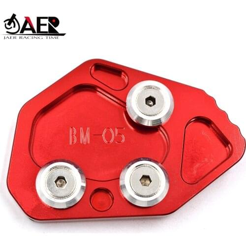 JAER Motorcycle Part Kickstand Side Stand For BMW K1300S 2009-2012 K1300R 2009-2013 K1200S 2004-2008 K1200R 2005-2008