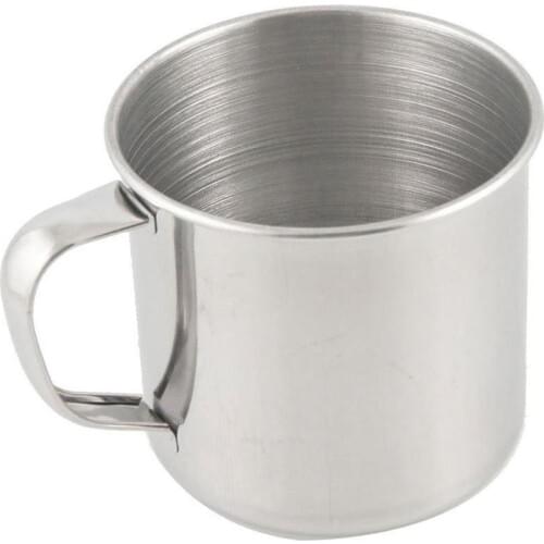 New 1Pc Durable Outdoor Camping Hiking Tea Mug Cup Stainless Steel Coffee Cup without Lid Easy to Clean кружка
