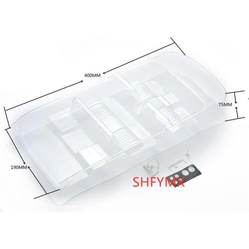 Plastic Clear Drive Cab Interior For 1/10 Rc Car Traxxas-Trx4 Chassis & Chevrolet-K5 Ford Bronco Body Shell