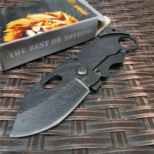 Stainless Steel Folding Knife, Sharp Pocket Knife, Outdoor Tactical Camping, Picking Knife, 8CR13MOV Steel Anti-corrosion