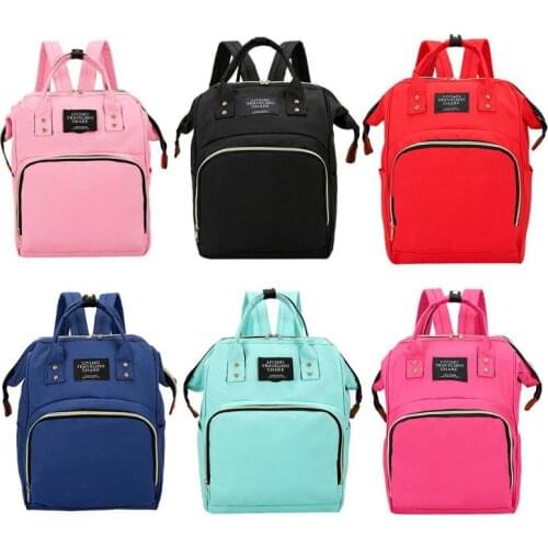 Mummy Maternity Nappy Bag Travel Backpack Large Capacity Baby Care Nursing Diaper Handbag 2019 Outdoor Fashion Backpack