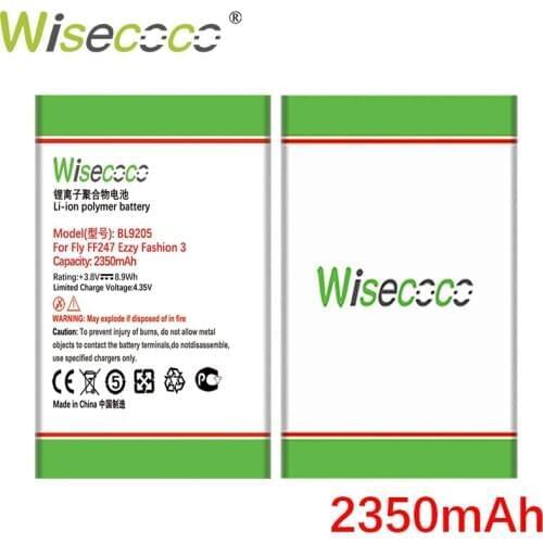 WISECOCO 2350mAh BL9205 Battery For FLY FF247 Ezzy Trendy 3 Phone In Stock High Quality +Tracking Code
