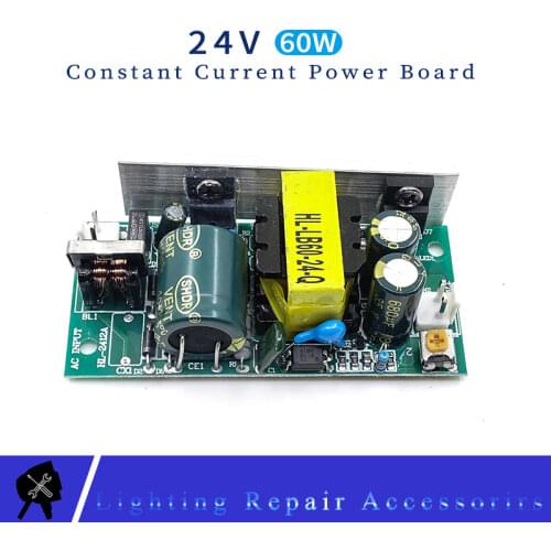 Stage light repair parts Power Supply 12v/24v Output 60-85w Power 110v/220v Inout Use For 18x3w 7x9w 7x10w 7x12w Flat Par lights