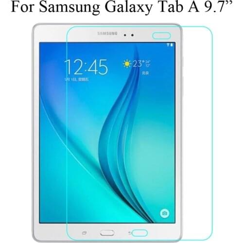 Screen Protector For Samsung Galaxy Tab A 9.7 T550 T551 T555 Tempered Glass For SM-T550 SM-T551 SM-T555 Tablet Protective Film