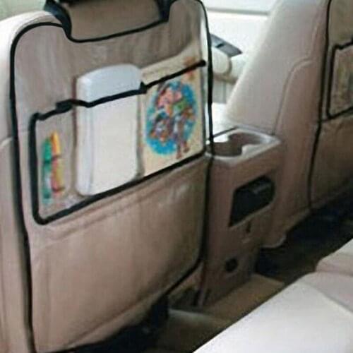 1Pc 60cmX44cm Car Seat Back Protector Cover For Children Kick Mat Protects Storage Bags