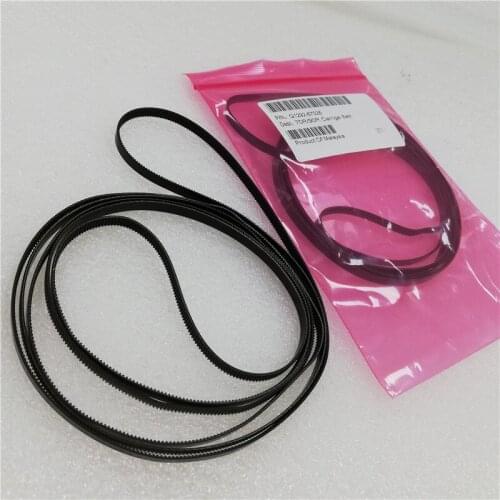 2pcs free shipping Q1292-67026 24inch carriage belt for HP DJ90 100 110 120 130 plotter parts 95% new