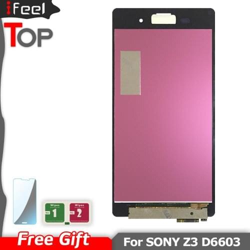5.2" New Display Screen for SONY Xperia Z3 Dual Display LCD D6633 D6603 LCD Display Touch Screen Replacement Parts