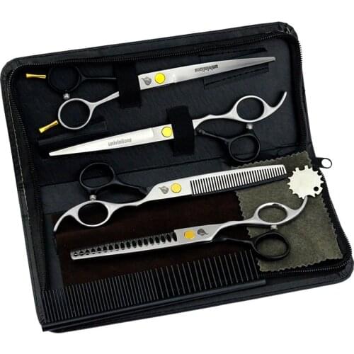 7" pet shears dog grooming scissors cutting dog trimmer animal clippers dog hair clippers curved scissors pet grooming scissors