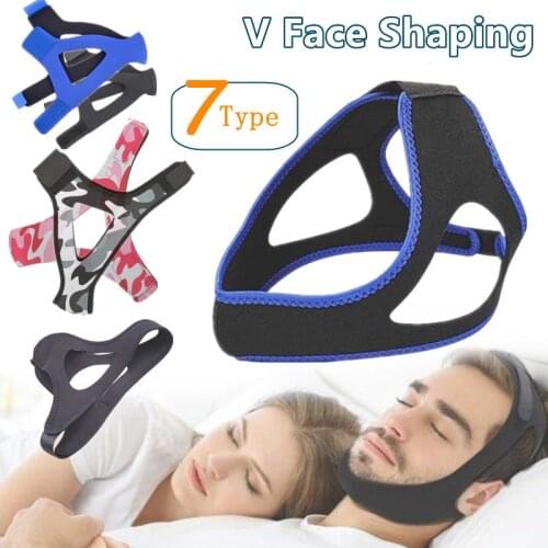 7 Types Triangular Slimming Bandage V Line Face Shaper Women Chin Cheek Lift Up Belt Facial Strap Face Skin Care Beauty Tools