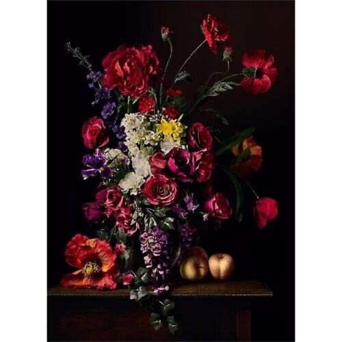 New 5D DIY Full Round/Square Diamond Painting Flower Landscape 3D Embroidery Cross Stitch Rhinestone Mosaic Home Dector Art Y509