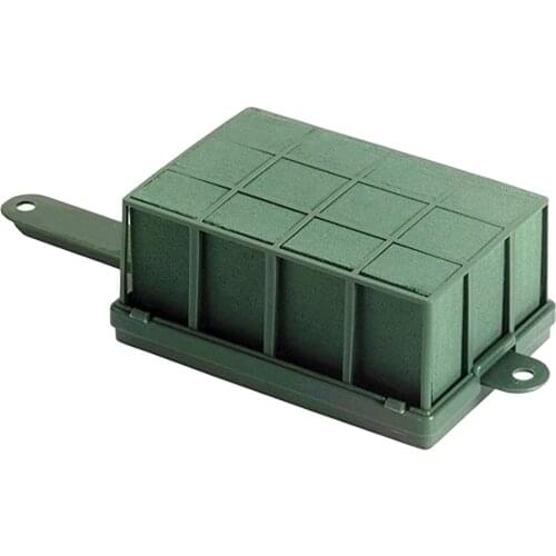 Floral Foam, Wet and Dry Floral Form Blocks Flower Arrangement Kit for Fresh or Silk Artificial Flowers (Green)