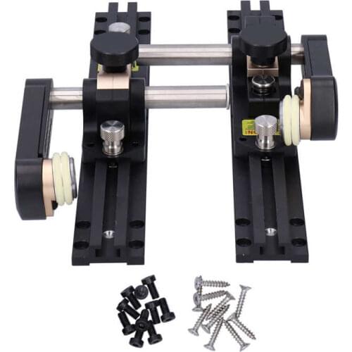Klittenbandsluiting tape Double-sided tape Woodworking Assembly Machine DIY Table Saw Cutting Press Push Guide Table Saw