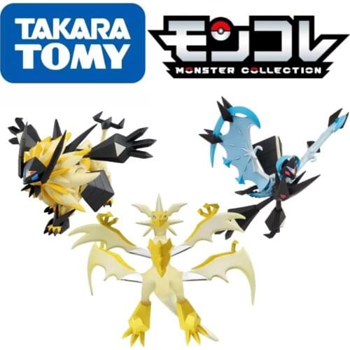 TAKARA Pokemon Figures ML Series 3 Forms Mane Necrozma Toys Excellent Quality Super High Degree Of Reduction Anime Collection