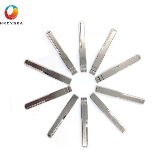HKCYSEA 10 pcs/lot Metal Blank Uncut Flip KD Remote Key Blade Type #20 for Benz