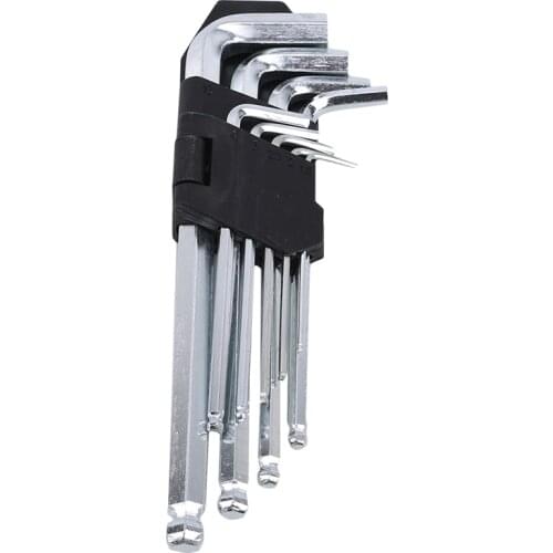 New Hex Key with Holes Set Hexagon Wrench Kit Star Head Carbon Steel Allen Socket Torque Spanner Reinforced Hand Tools