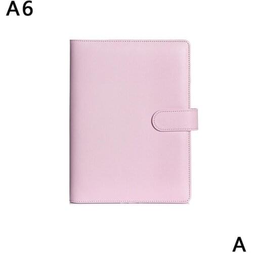 A5 A6 Classic Loose-leaf Shell (without Inner Pages) Diary Handbook Multifunctional Ring Cover Binder Planner Stationery Sh Q8X6