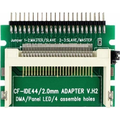 Compact Flash Cf Card To Ide 44Pin 2Mm Male 2.5 Inch Hdd Bootable Adapter Converter