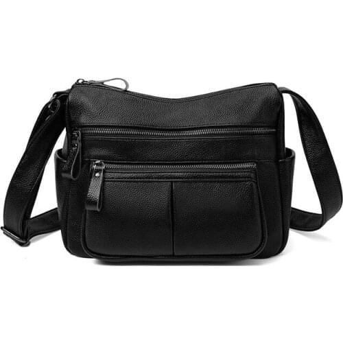 Leather Handbag For Women Girl Fashion Tassel Messenger Bags Bolsa Female Shoulder Bags Ladies Party Crossby Bag Totes C1704