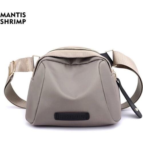 Women Bags Shoulder Bag for Female Womens Waist Pack Nylon Crossbody Bags Fashion Shell Designer Bags High Quality Simple Bag