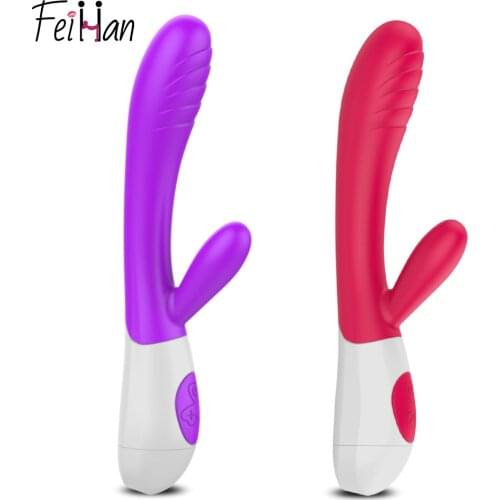 Vibrators for Women G-point Double Vibration Silicone Massage Stick Masturbator Adult Sex Toys