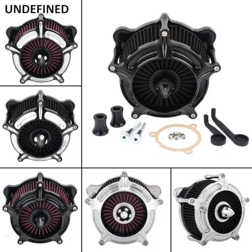 Air Filter Motorcycle Cleaner Intake System Kit For Harley Touring FLHX FLHR 2017-Up Street Road Glide Softail Fatboy Road King